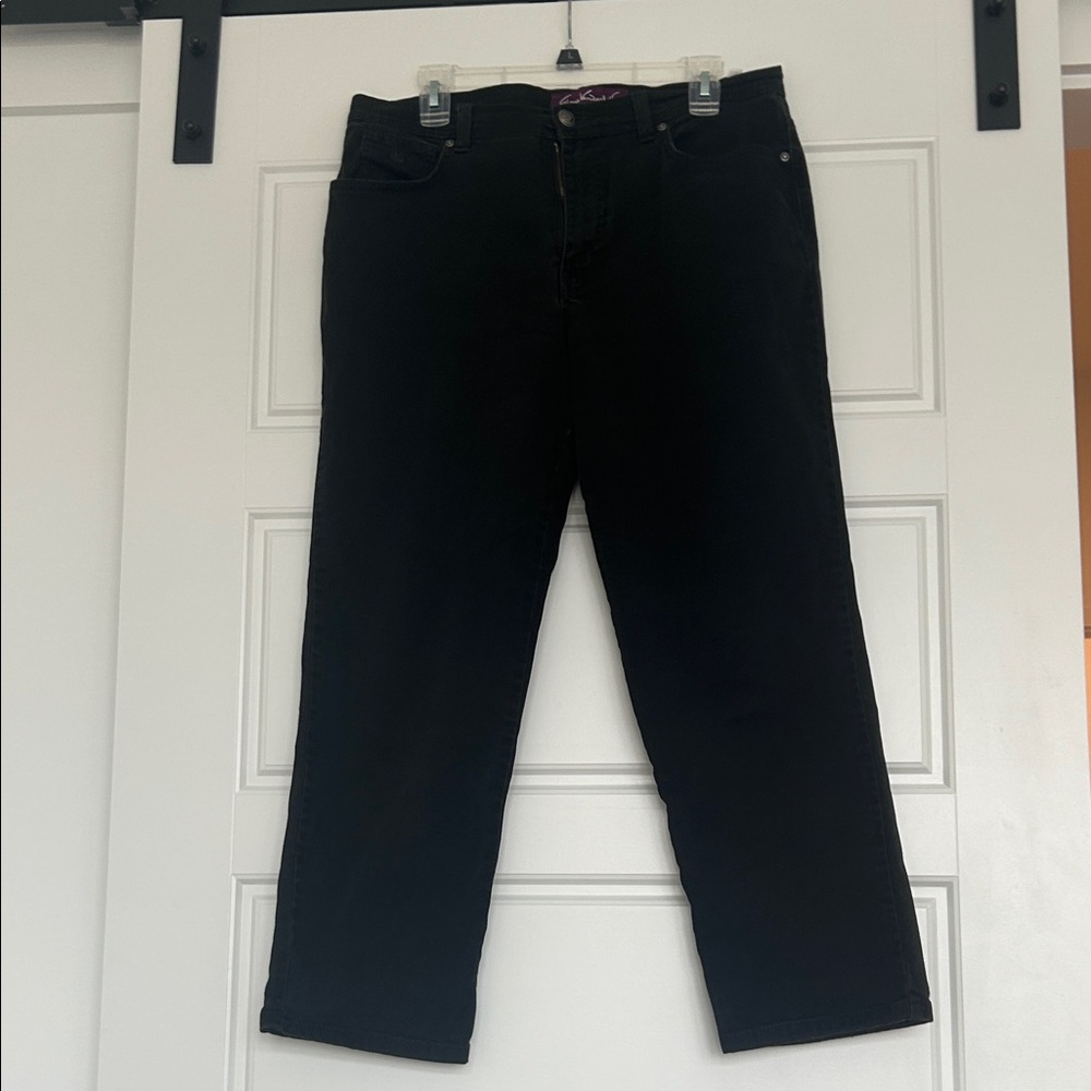 Gloria Vanderbilt Black Ankle Jeans